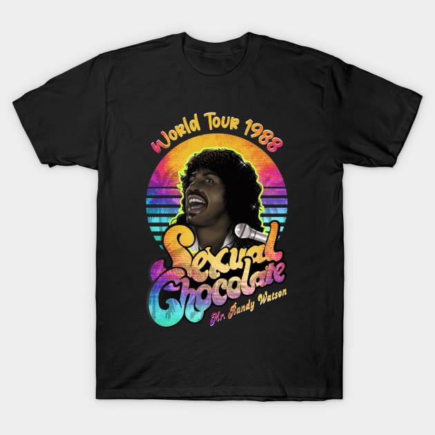 Randy Watson /// Sexual Chocolate T-Shirt by Quadra^Maniac